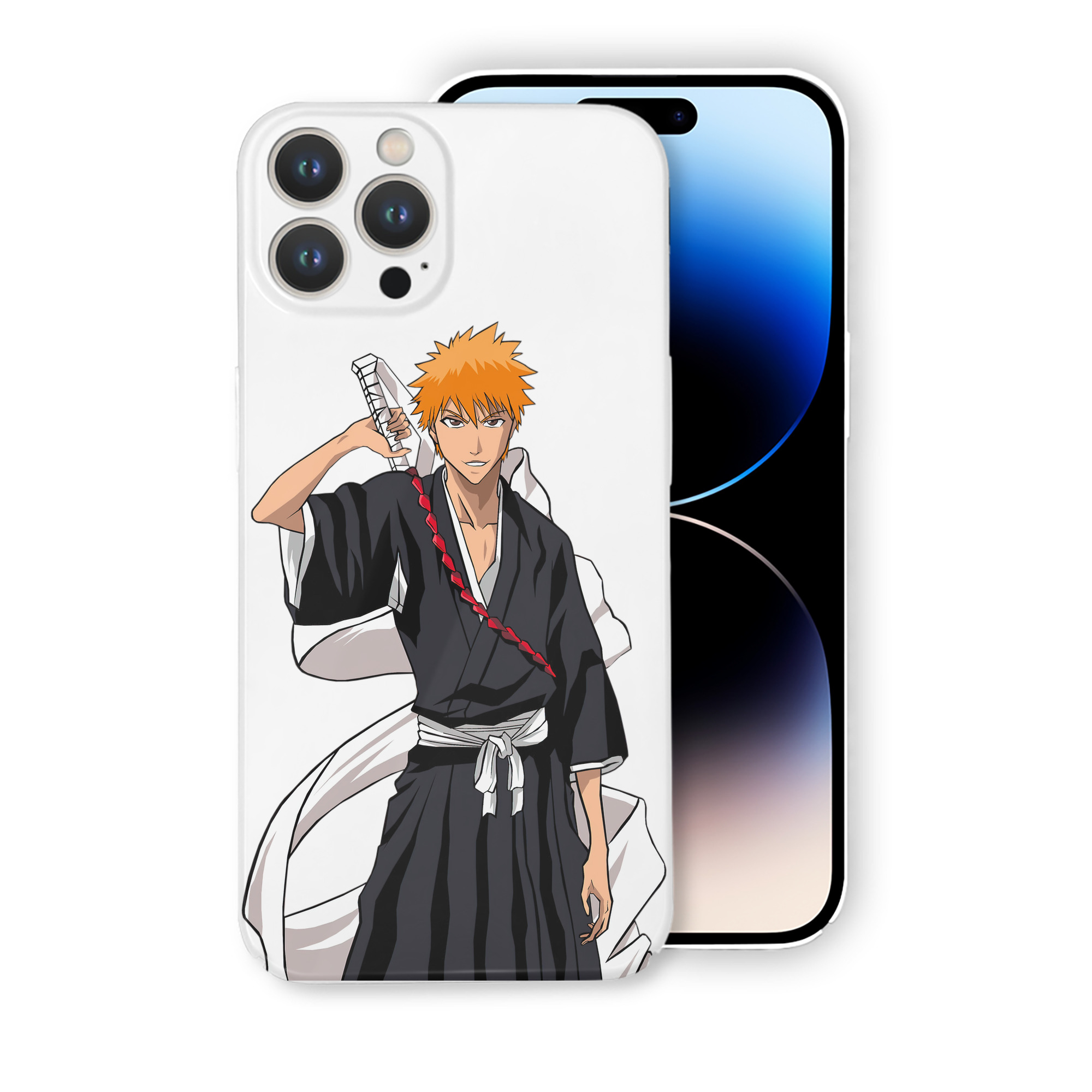ブリーチ 黒崎一護（くろさき いちご）BLEACH Kurosaki Ichigo 【iPhone 14シリーズ対応】ハードケース